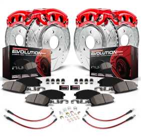 Z23 Evolution Sport Performance 1-Click Brake Kit w/Calipers And Hoses